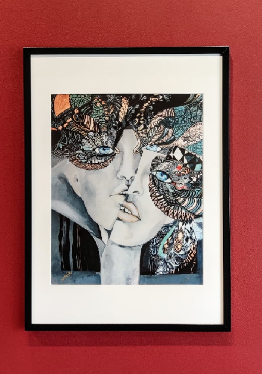 Mistrz i Małgorzata 40x50, rama basic 52x72 cm, antyreflex.jpg