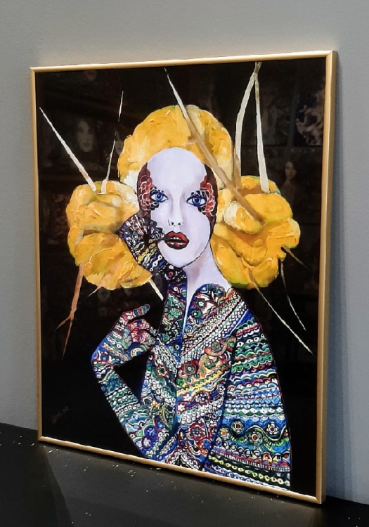 Orawska Geiko 40x50, rama alu gold 50x70 cm, bok P.jpg