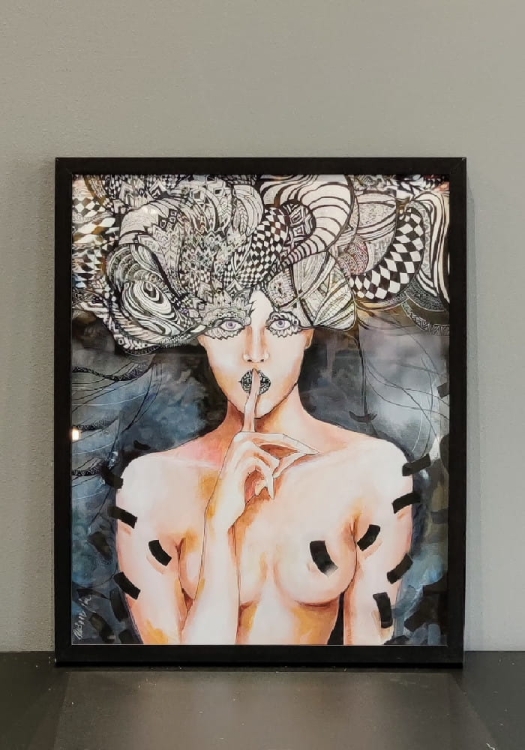 Pożegnanie Aleksandra III 40x50, rama basic 42x52 cm.jpg