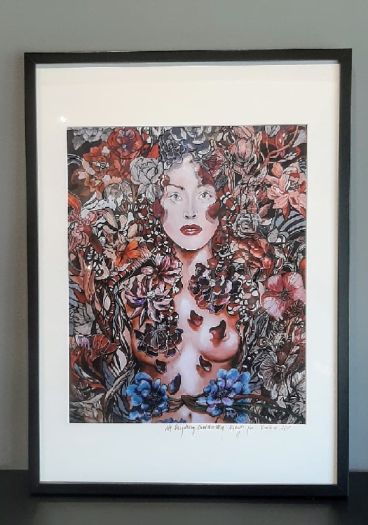 Snejki Gucia 40x50, rama basic 50x70 cm.jpg