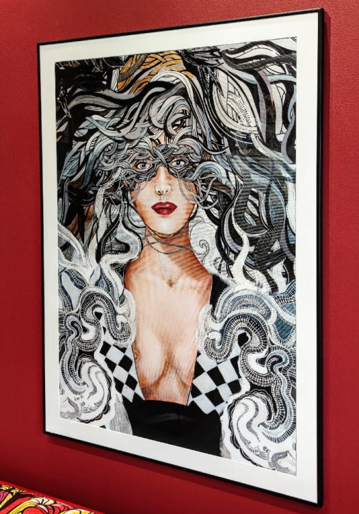 Kruki Balmaina 70x100, rama alu black 80x110 cm, białe p-p, prawy bok.jpg