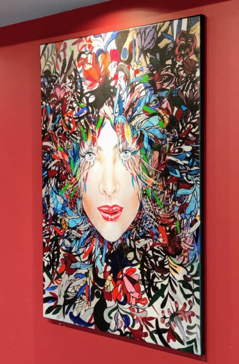 Kolor 3 Medusa, 60x90 cm, giclee, Maggie Piu, bok prawy.jpg