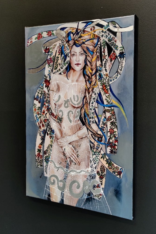 Miodobranie, 60x90 cm, giclee, Maggie Piu, right side.jpg