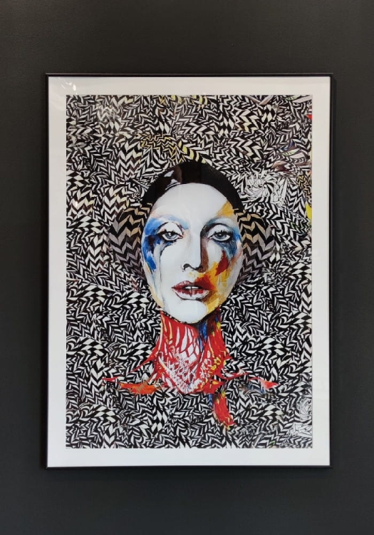 Tosca 70x100, rama alu black 81x112 cm, białe passe-partout.jpg