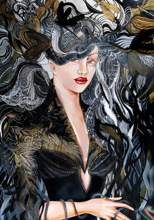 plakat Maggie Piu, Igły Aleksandra, 50x70 cm..jpg