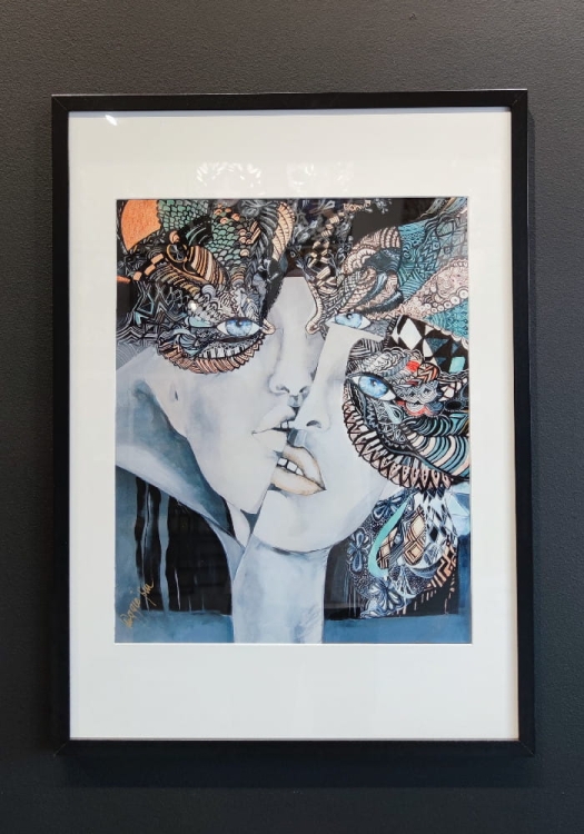 Mistrz i Małgorzata 40x50, rama basic 52x72 cm, połysk.jpg
