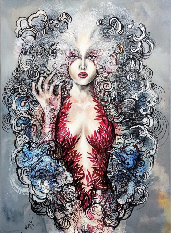 Pet-Carmen, 80x110 cm, akryl na płótnie, Maggie Piu, 2021.jpg