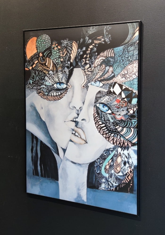 Mistrz i Małgorzata 70x100, rama alu black 70x100 cm, antyreflex, right side.jpg