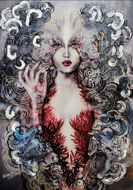 Pet-Carmen, plakat zdobiony, 50x70 cm, Maggie Piu.jpg