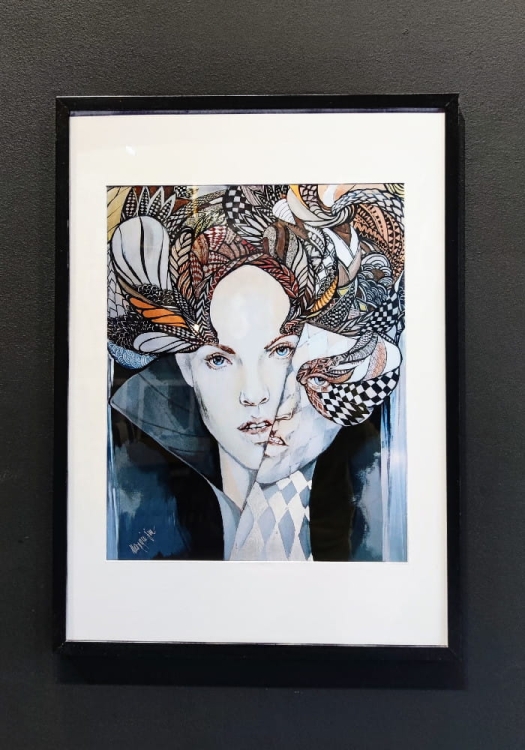 Mistrz i Małgorzata 3, 40x50 cm, rama basic 52x72 cm, v.2, black wall.jpg