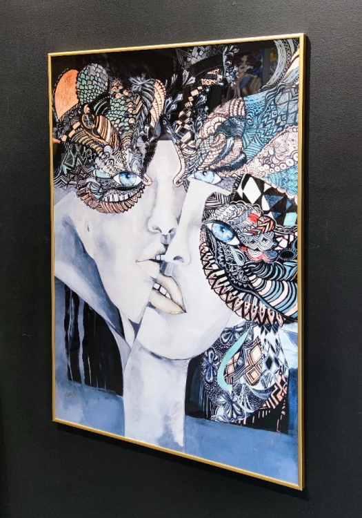 Mistrz i Małgorzata 70x100, rama alu gold 70x100 cm, połysk, right side.jpg