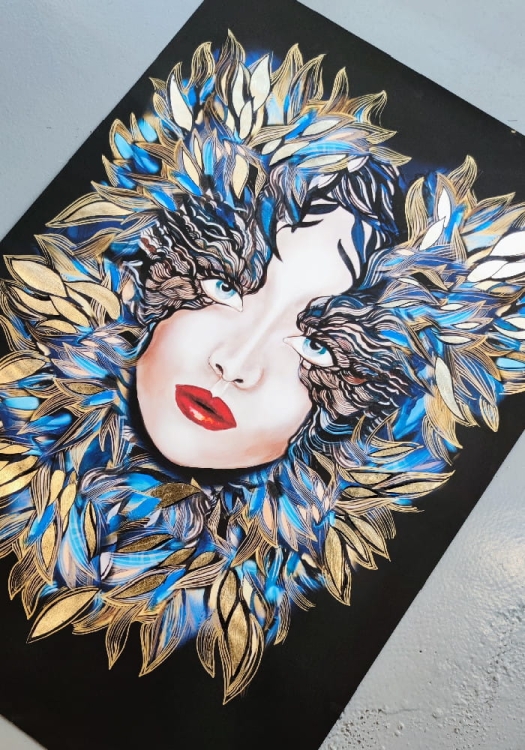 Medusa Szafiro ZDOBIONA 70x100, perspektywa 2.jpg