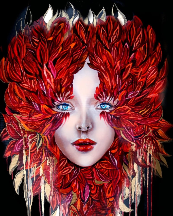 plakat Maggie Piu, Medusa Miłość, 40x50 cm.jpg