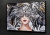 Kruki Balmaina, 70x50 cm, rama alu black, black wall, right side.jpg