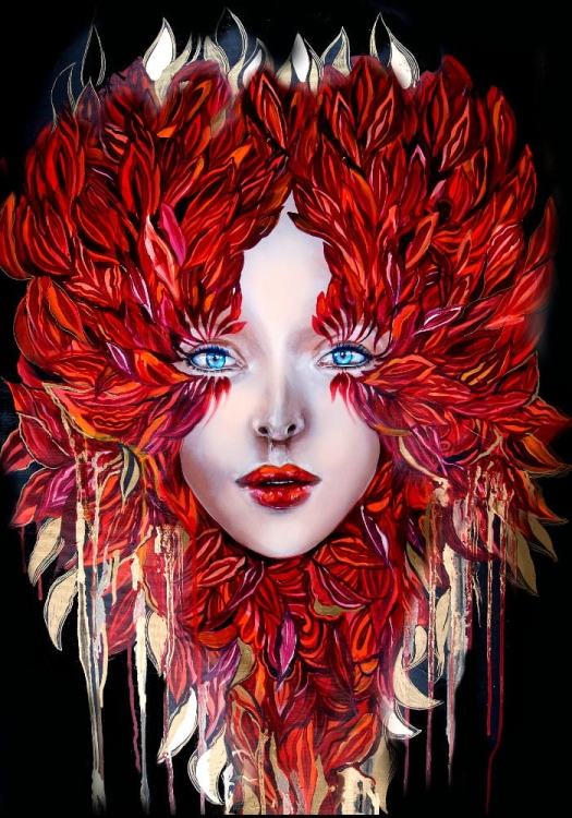 Medusa Miłość, 70x100 cm, giclee, Maggie Piu.jpg