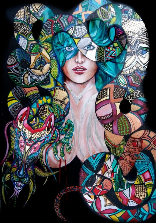 plakat Maggie Piu, Kiedy Twój smok kocha Cię za bardzo, 70x100 cm.jpg