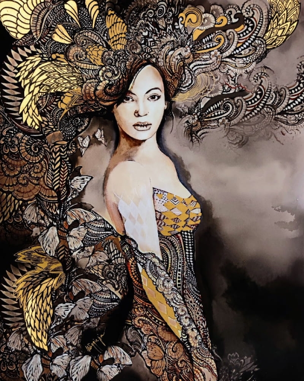 Madame Butterfly Sepia ZDOBIONA 40x50.jpg