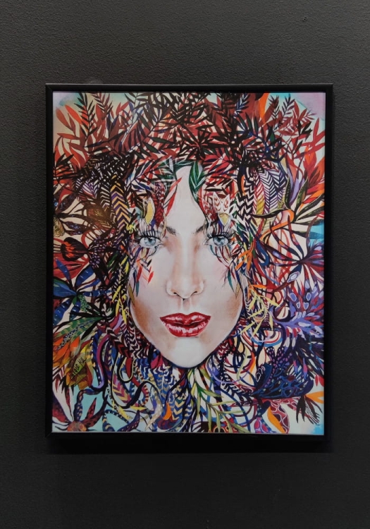 Kolor 2 Medusa 40x50 cm, rama alu black 40x50 cm, antyreflex.jpg