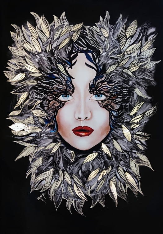 Medusa Silver Siostra Szafiro ZDOBIONA 70x100.jpg