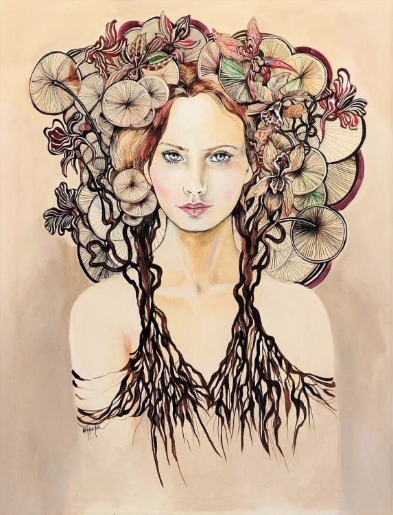 Lady Anna, Maggie Piu, akryl na płótnie, 70x90 cm, wer 2022-07.jpg