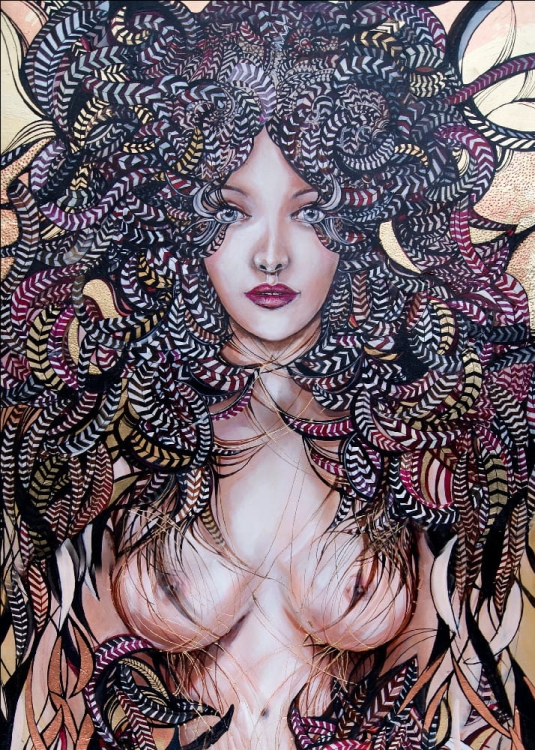 Plakat Maggie Piu, Lady Mida II, 50x70 cm.jpg