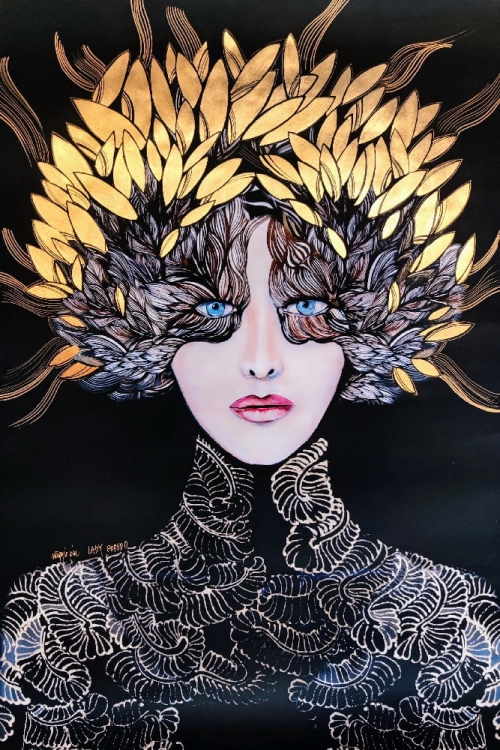 Lady Gorudo Gold ZDOBIONA 80x120 cm.jpg