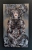 Lady Setsujo, 60x100 cm, technika mieszana. Maggie Piu, black wall.jpg