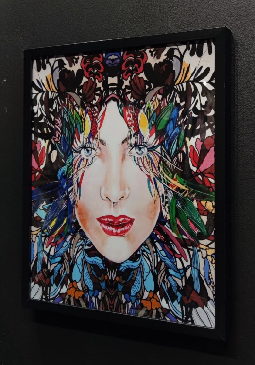 Kolor 5 Medusa 40x50 cm, rama basic 40x50 cm, połysk, prawa strona.jpg