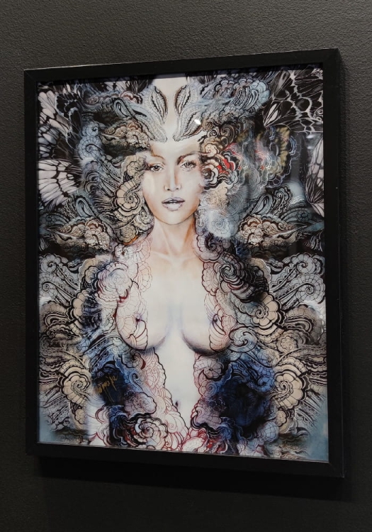 Carmen Freewolna IV, plakat 40x50 cm, rama basic 40x50 cm, połysk, black wall, right side.jpg
