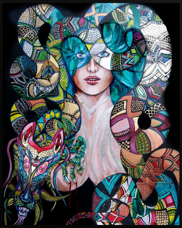 plakat Maggie Piu, Kiedy Twój Smok kocha Cię za bardzo, 40x50 cm, rama alu czarna 41x51 cm.jpg