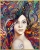 plakat Maggie Piu, Madame Butterfly Multicolor, 40x50 cm, rama alu złota 40x50 cm.jpg