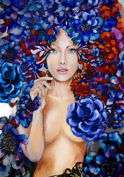 obraz Maggie Piu, Cupido, 60x90 cm, oryginał.jpg