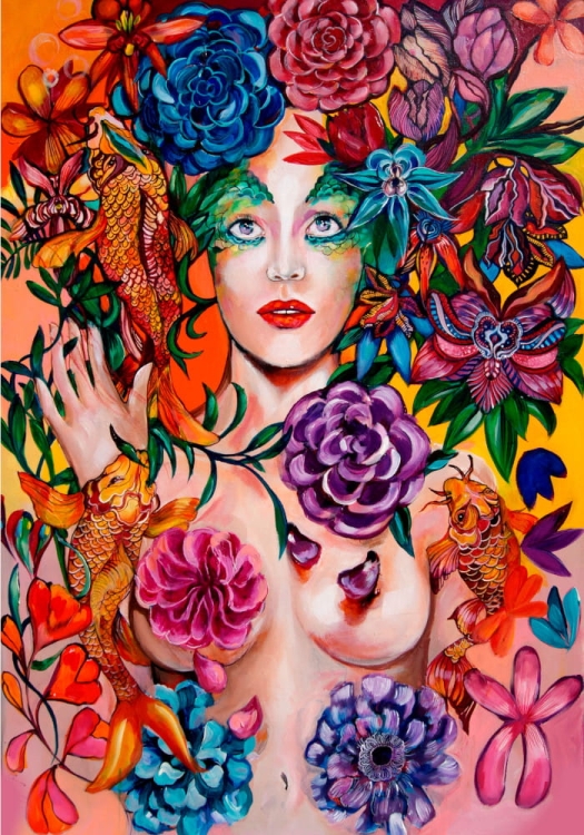 plakat Maggie Piu, Raj Utracony Ryby, 70x100 cm..jpg