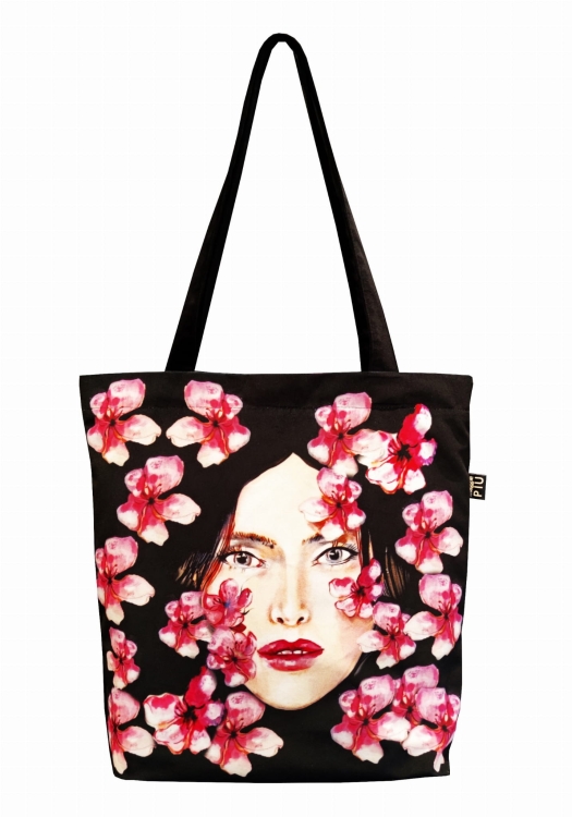 shoper Lady Sakura II plus, tote bag, Maggie Piu.jpg