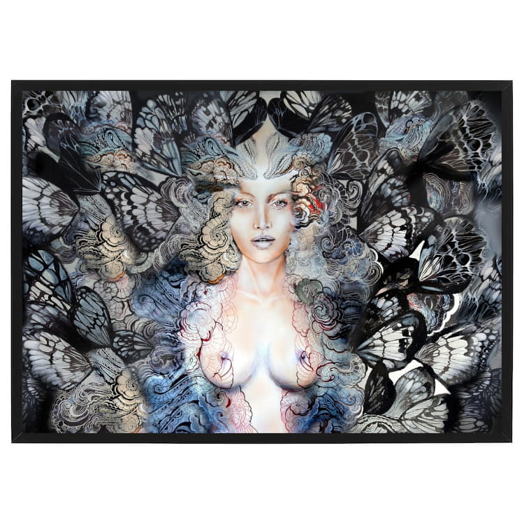 Carmen Freewolna Butterfly 70x50 cm w ramie basic 72x52.jpg