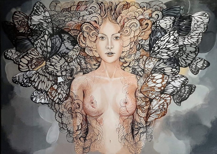 obraz Maggie Piu, Fri, 140x100 cm, oryginał.jpg