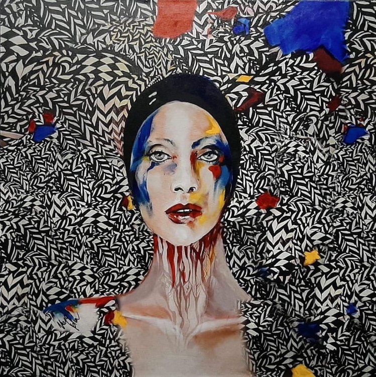 obraz Maggie Piu, Tosca 80x80 cm, giclee.jpg