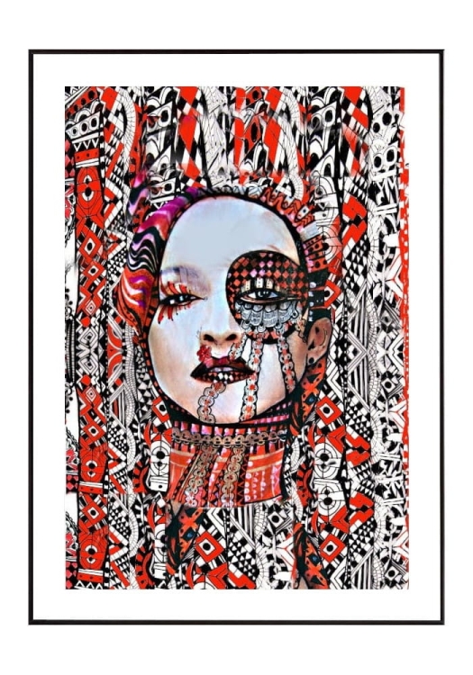 Madonna-białe p-p, ramka.. czarna.jpg