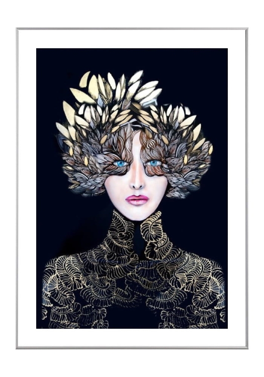 Lady-Gorudo-białe p-p ramka. srebrna.jpg
