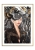 Igły Aleksandra II 50x70 cm, białe passe-partout 5 cm, rama złota 60x80 cm.jpg