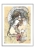 plakat Madame Butterfly Rysunki, 50x70 cm, białe passe-partout 5 cm, rama srebrna 60x80 cm.jpg