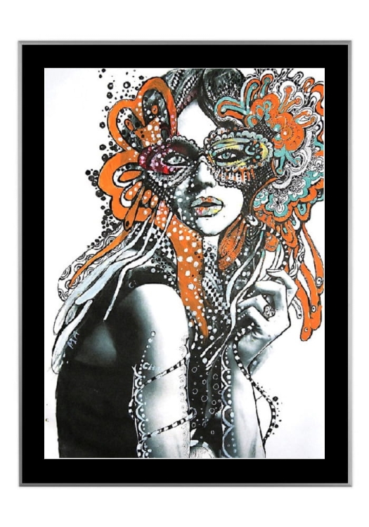 Sasza P, 50x70 cm, czarne passe-partout 5 cm, rama srebrna 60x80 cm.jpg