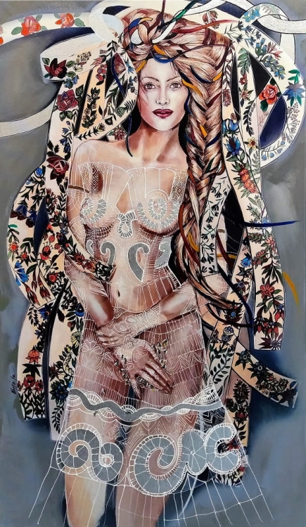 Miodobranie, 70x120 cm, giclee, Maggie Piu, 2022.02.jpg