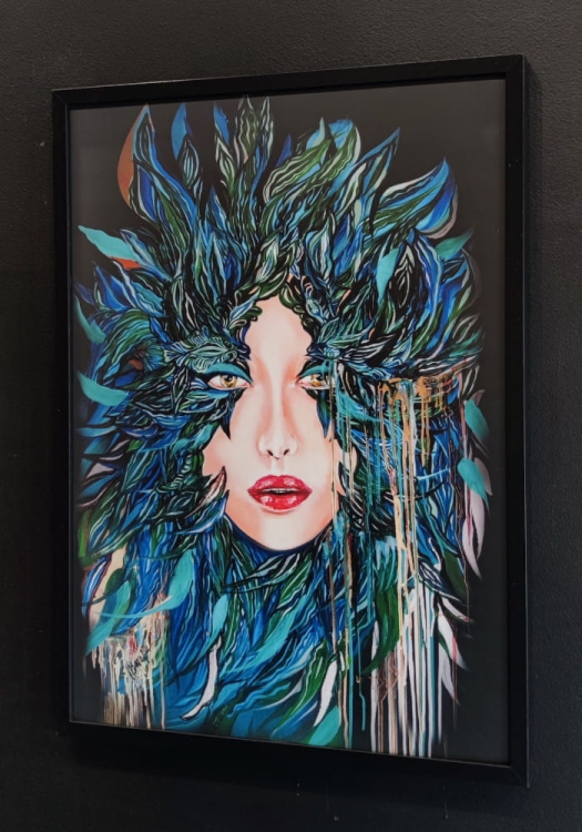 Medusa Nadzieja, 50x70 cm, rama basic 52x72 cm, right side.jpg
