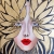Lady Kin, 60x90 cm, akryl na płótnie, detal 1 the face.jpg