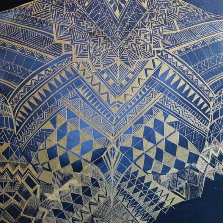Lady Kin, 60x90 cm, akryl na płótnie, detal 2 the body.jpg