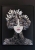 Lady_Gorudo_ 40x50_rama_alu_black_40x50_ cm_black_wall.jpg