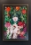Chloris_plakat_70x100_cm_czarne_passe-partout_złota_alu_rama_80x110_cm_Maggie_Piu_black_wall.jpg