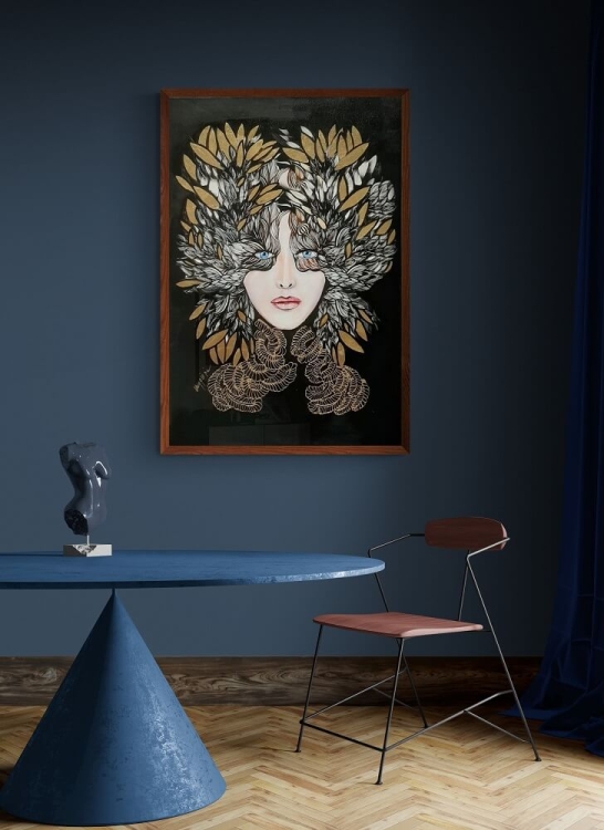 Lady_Gorudo_painting_Maggie_Piu_Stylish_room_interior