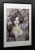 Madame Butterfly Decor, 50x70 cm, rama basic 62x92 cm, left perspective, black wall.jpg